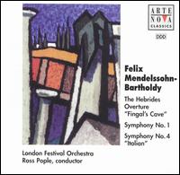 Mendelssohn-Bartholdy: SYMPHONY 1 & 4 / HEBRIDES OVERTURE von Ross Pople
