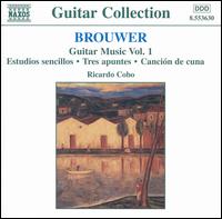 Leo Brouwer: Guitar Music, Vol. 1 von Ricardo Cobo
