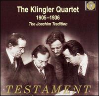 The Joachim Tradition von Klingler Quartet