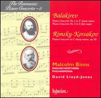 Mili Balakirev: Piano Concertos Nos. 1 & 2; Nikolai Rimsky-Korsakov: Piano Concerto in C sharp minor, Op. 30 von Malcolm Binns
