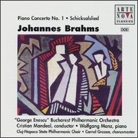 Brahms: Piano Concerto No. 1 & Schicksalslied von Wolfgang Manz