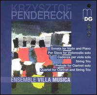 Penderecki: Chamber Music von Ensemble Villa Musica