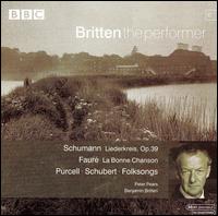 Schumann: Liederkreis, Op. 39; Fauré: La Bonne Chanson; Purcell, Schubert: Folksongs von Benjamin Britten