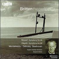 Britten Conducts Mozart, Haydn, Mendelssohn and others von Benjamin Britten