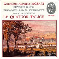 Mozart: Quatuors Nos. 22 & 23; Adagio et Fugue, K546 von Talich Quartet