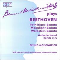 Benno Moiseiwitsch Plays Beethoven von Benno Moiseiwitsch