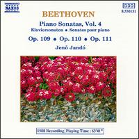 Beethoven: Piano Sonatas, Vol. 4 von Jenö Jandó