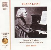 Liszt: Sonata in B minor; Deux Légendes; Gretchen von Jenö Jandó