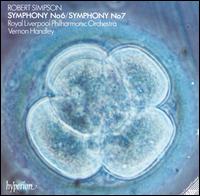 Simpson: Symphony Nos. 6 & 7 von Vernon Handley