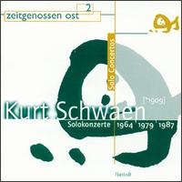 Kurt Schwaen: Solokonzerte von Siegfried Stöckigt