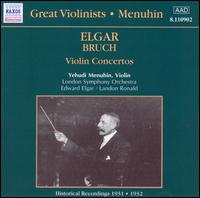 Elgar / Bruch: Violin Concertos von Yehudi Menuhin