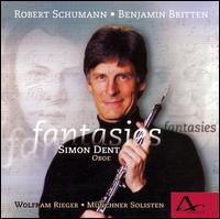 Schumann, Britten, Hawkins: Works for Oboe von Simon Dent