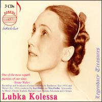 Legendary Treasures: Lubka Kolessa von Lubka Kolessa
