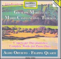 Giuseppe Martucci, Mario Castelnuovo-Tedesco: Complete Works for Piano Duet von Various Artists