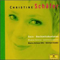 Bach: Hochzeitskantaten von Christine Schäfer