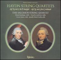 Haydn: String Quartets Nos. 2 & 3 von Salomon String Quartet