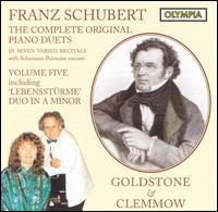 Schubert: The Complete Original Piano Duets, Vol. 4 von Anthony Goldstone