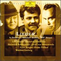 Lieder by Beethoven, Schubert, Brahms, Wolf, Strauss von Various Artists