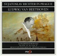 Beethoven: Piano Concertos Nos. 1 & 3, Opp. 15 & 37 von Sviatoslav Richter