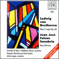 Beethoven: Mass in C major, Op. 86; Sanabria: Misa Gloriosa von Various Artists