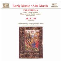 Palestrina, Allegri: Choral Works von Jeremy Summerly