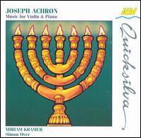 Joseph Achron: Violin Music von Various Artists