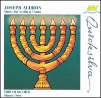 Joseph Achron: Violin Music von Various Artists