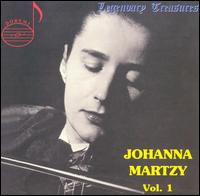 Johanna Martzy, Vol.1 von Johanna Martzy