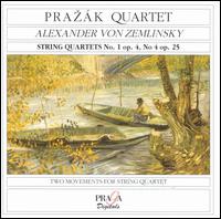 Alexander von Zemlinsky: String Quartets Nos. 1 & 4 von Prazák Quartet