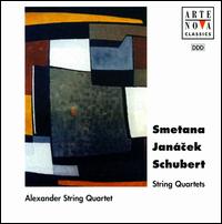 Bedrich Smetana, Leos Janácek, Schubert: String Quartets von Alexander String Quartet