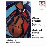 Franck/Fauré: Music for cello & piano von Emil Klein