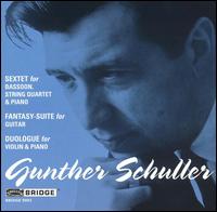 Gunther Schuller: Sextet; Fantasy-Suite; Duologue von Various Artists