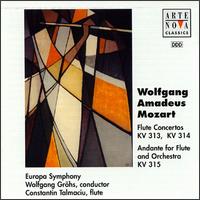 Mozart: Flute Concertos KV 313 & 314; Andante for Flute and Orchestra KV 315 von Various Artists