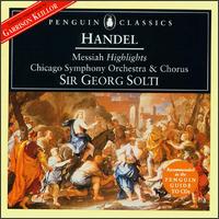 Handel: Messiah Highlights von Georg Solti