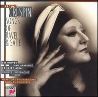 Songs of Ravel & Satie von Régine Crespin