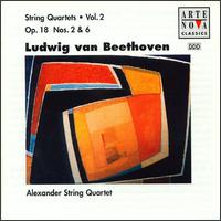 Beethoven: String Quartets, Op. 18, Nos. 2 & 6 von Various Artists
