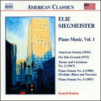 Elie Siegmeister: Piano Music von Various Artists