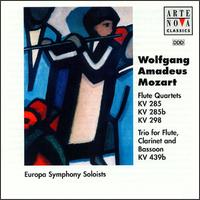 Mozart: Flute Quartets/Flute Trio KV 439b von Various Artists