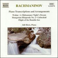 Rachmaninov: Piano Transcriptions & Arrangements von Idil Biret
