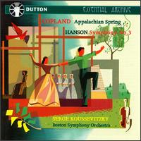 Copland: Appalachian Spring / Symphony No. 3 von Sergey Koussevitzky