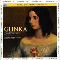 Glinka: Trio Pathétique / Viola Sonata No. 7 von Various Artists