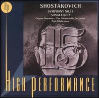 Shostakovich: Symphony No.15 & Sonata No.2 von Eugene Ormandy