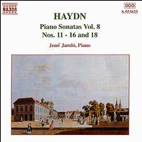 Haydn: Piano Sonatas Vol.8 von Jenö Jandó