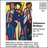 Brahms: Clarinet Quintet, Op.115/Piano Quintet, Op.34 von Various Artists