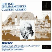 Mozart: Symphony No25; Serenade No9 von Claudio Abbado