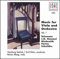 Music for Viola and Orchestra, Vol.1 von Emil Klein