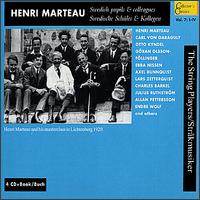 Marteau: His Swedish Pupils and Colleagues von Henri Marteau