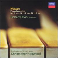 Mozart:Piano Concertos Nos. 5, 14, 16 von Robert Levin