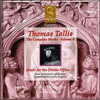 Thomas Tallis: Music for the Divine Office, Vol. 1 von Chapelle du Roi