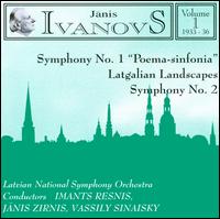 Janis Ivanovs: Orchestral Works, Vol. 1 von Various Artists